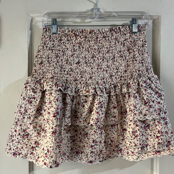 Hyacinth House Floral Steff Mini Skirt Western XS - Picture 8 of 10